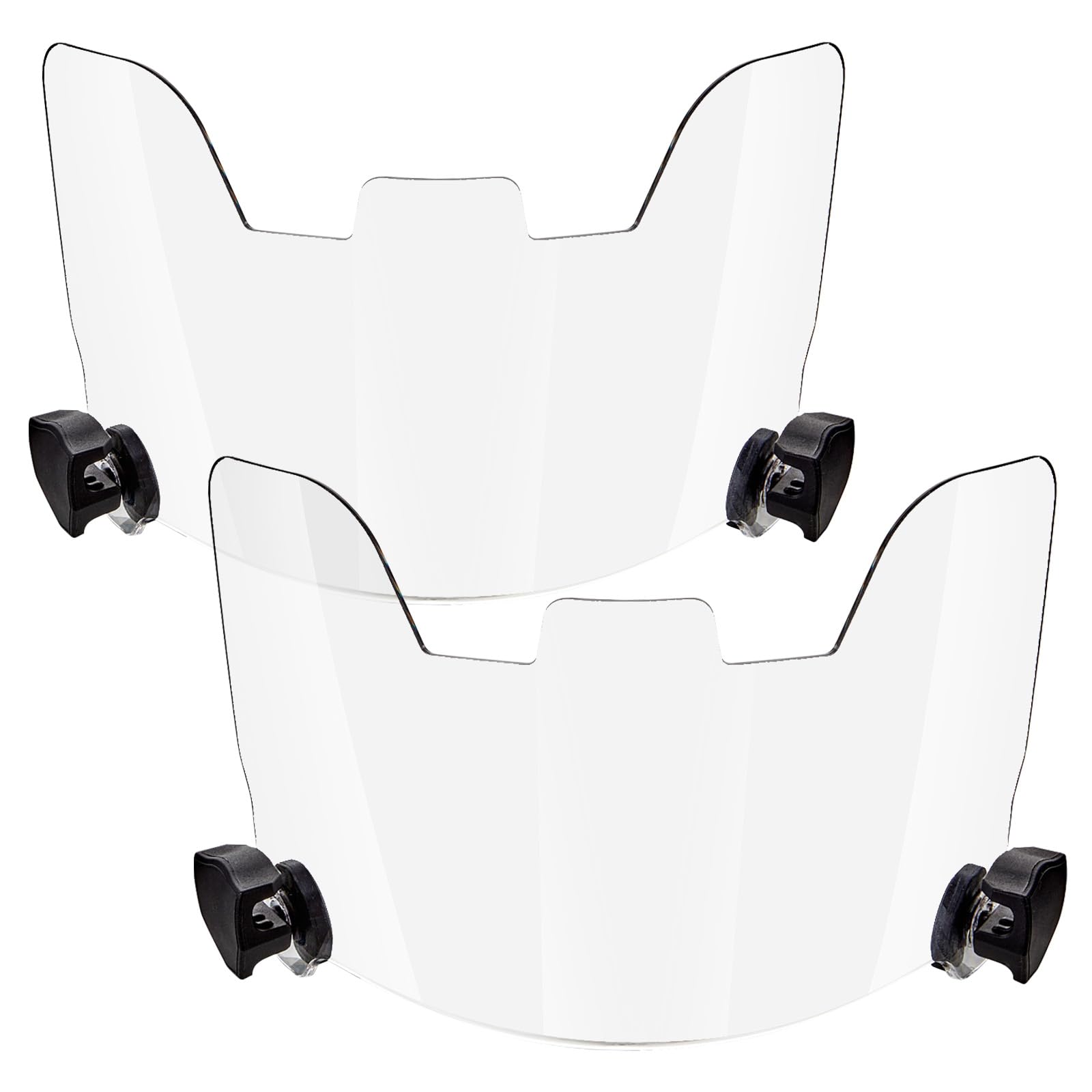 Photo 1 of Xuhal 2 Pcs Football Visor for Youth Adult Football Helmet Visor Lacrosse Helmet Eye Shield Eye Protection for Sport(Clear)