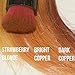 Rootflage Root Touch Up Hair Powder - Temporary Hair Color, Root Concealer, Thinning Hair Powder and Concealer and Applicator with Detail Brush Included (STRAWBERRY BLONDE)