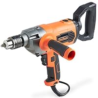 VonHaus 10 Amp 1/2" Heavy Duty Drill Mud Mixer with Spade Handle and Variable Speeds For Drilling and Mixing