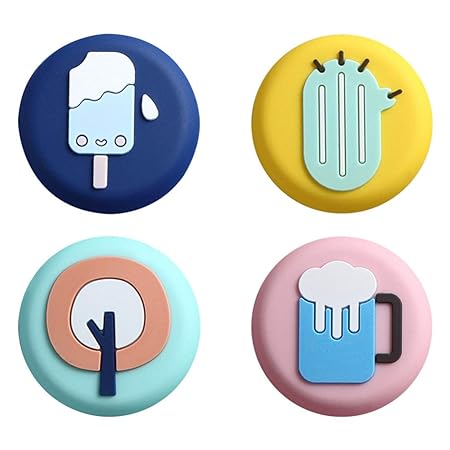 UPKOCH 4 Piezas imanes de Nevera Pegatinas de Nevera de Dibujos ...