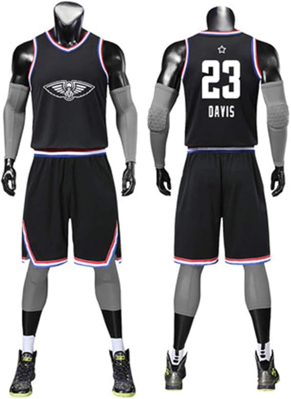 JXCC Jerseys del Baloncesto De Las Estrellas 2019 De Baloncesto