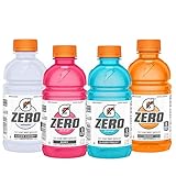 Gatorade Zero Sugar Thirst Quencher, 4 Flavor Variety Pack, 12 Fl Oz, Pack of 24