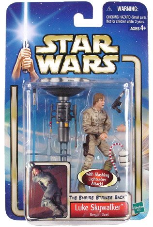 STAR WARS AOTC " LUKE BESPIN DUEL " W/ STUMP ATTACK OF THE CLONES MOC