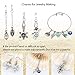 SHUHONEY 30PCS Pearl Cage Pendants for Jewelry Making Aromatherapy Essential Oil Diffuser Lockets DIY Necklace & Bracelet Charms Bulk Bead Cages for 7-8mm Pearls Gifts for Women (Rhodium Plated)