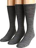 Smartwool Men's Heathered Rib 3-Pair Pack Medium Gray Heather Large