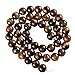 AAA Natural Tiger Eye Gemstone Loose Round Beads 8mm Spacer Beads For Jewelry Making 15.5