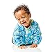 Bumkins Disney Baby Waterproof Sleeved Bib, Monsters Inc. Blue (6-24 Months)