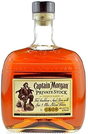 Captain Morgan Private Stock 1,0l Premium Barrel - Spirituose mit original karibischem Rum