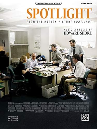 Spotlight (from the Motion Picture Spotlight): Piano Solo (Sheet) (Original Sheet Music Edition) Paperback – 1 Jan. 2016