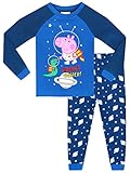 George Pig Boys' George Pig Glow In The Dark Pajamas Size 4