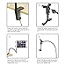 ieGeek 360 Degree Rotating Hands-free Gooseneck Holder Long Flexible Adjustable Tablet Stand Clip-on Bed Mount Universal for iPad Mini, iPad 2/3/4,iPad Air, and other 8