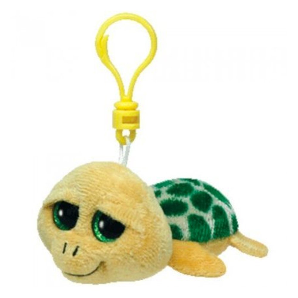 Beanie Boos TY Key Clip Turtle Green Pokey