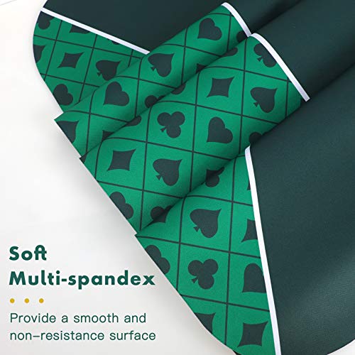 Portable-Rubber-Poker-Mat-Professional-Poker-Mat-Non-Slip-and-Folding-Poker-Card-Tabletop-Layout-with-Carrying-Bag-for-Playing-Cards-Poker-Games-Blackjack-Casino-Use-Dark-Green