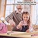 WORKPRO 23-piece Girls Tool Kit with Real Hand Tools, Safety Goggles, Storage Bag|Home DIY & Woodworking - Pink