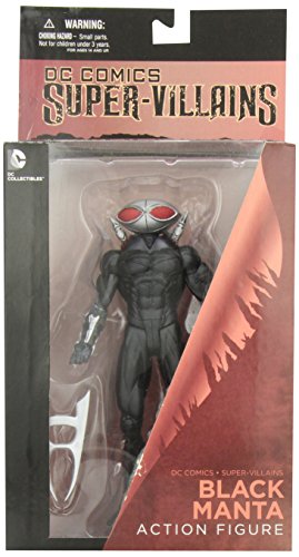 DC Collectibles Comics Super-Villains Black Manta Action Fig