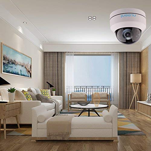 Inesun 1080P Analog Vandal Proof Indoor/Outdoor CCTV Security Camera 2.8-12mm Vari-Focal Lens, 4 in 1 (AHD/TVI/CVI/CVBS) Home Security Surveillance System with 100ft IR Night Vision