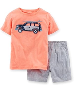 Baby Boys 2-piece Tee & Short Set