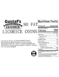 Monedas de regaliz saladas, de Gustaf