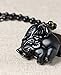 c1lint7785631 Women's Necklaces Men's Necklaces Handmade natural obsidian auspicious wealthy mother elephant jade pendant necklace