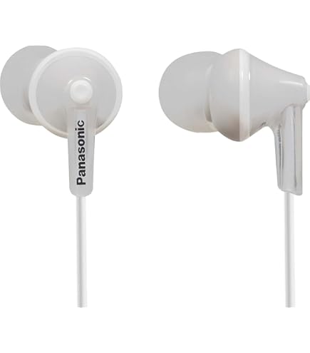Amazon.com: Panasonic Stereo Headphones (White) RP-HTX7-W