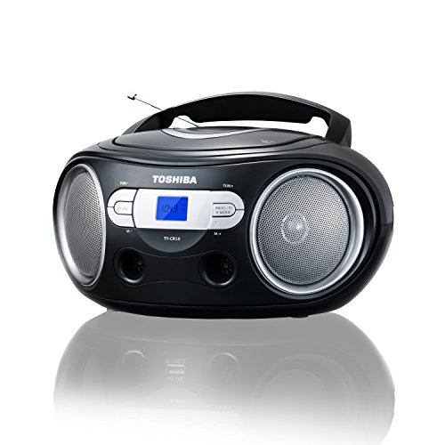 Toshiba-TY-CRS9-Portable-CD-Boombox-with-AMFM-Stereo-and-Aux-Input