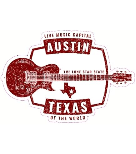 thumbnail image 2 of Austin Texas USA 3\" Vinyl Sticker Decal For Travel Luggage 2 of 11