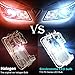 Simdevanma T10 194 LED Bulb 3030 Chipset 168 SMD W5W LED Wedge Light 1.5W 12V For Car Interior Map Dome Lamp Trunk Dashboard Parking License Plate Turn Signal Lights (White,Pack of 8)