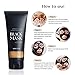 Aliceva Blackhead Remover Mask, Black Mask, Charcoal Peel Off Mask, Activated Charcoal Face Mask For All Skin Types - 50 Gram
