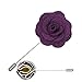 S&E Fashion Men Rose Floral Lapel Stick Brooch Pin Suit Tuxedo Corsage Accessory (set)