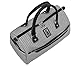 LONDON FOG Cambridge II 16-Inch Classic Satchel, Black White Houndstooth