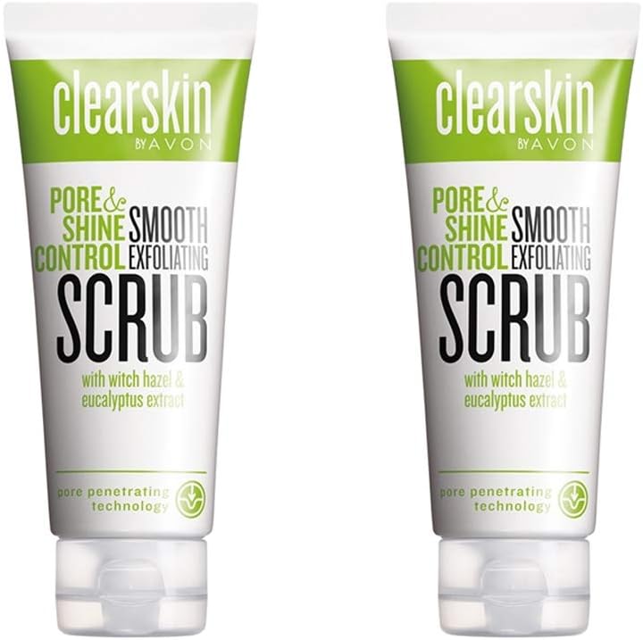 Avon Clearskin Pore Penetrating Scrub 75 ml Twin Pack