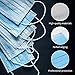 GTWCK 10PCS Disposable Face Masks, 3-Ply Earloop Mouth Mask for Pollen, Smoke, Dust and Personal Health, Respirator Masks Thicker Breathable and Comfortable Safety Face Masks for Home Office Use