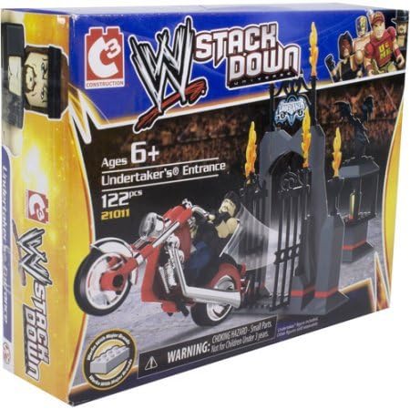 WWE StackDown Undertaker with Chopper Cycle Playset
