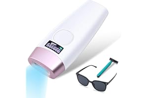 GRANSUMR Laser Hair Removal Device IPL Laser Permanent Hair Removal Device for Women and Men, Painless Best Hair Remover Whole Body Facial Armpits Back Legs Arms Face Bikini Line, 999,999 Flashes