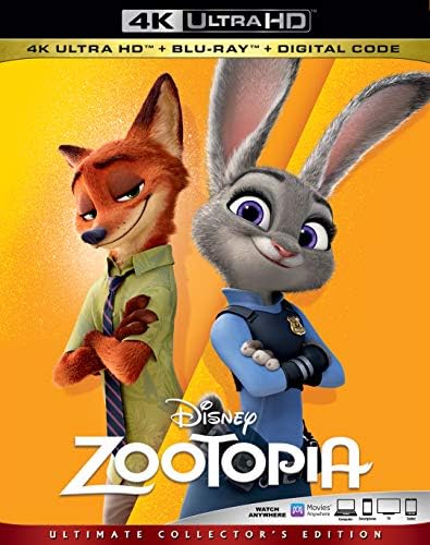 Amazon.com: Zootopia MovieNEX Blu-ray + DVD + Digital Copy (Cloud