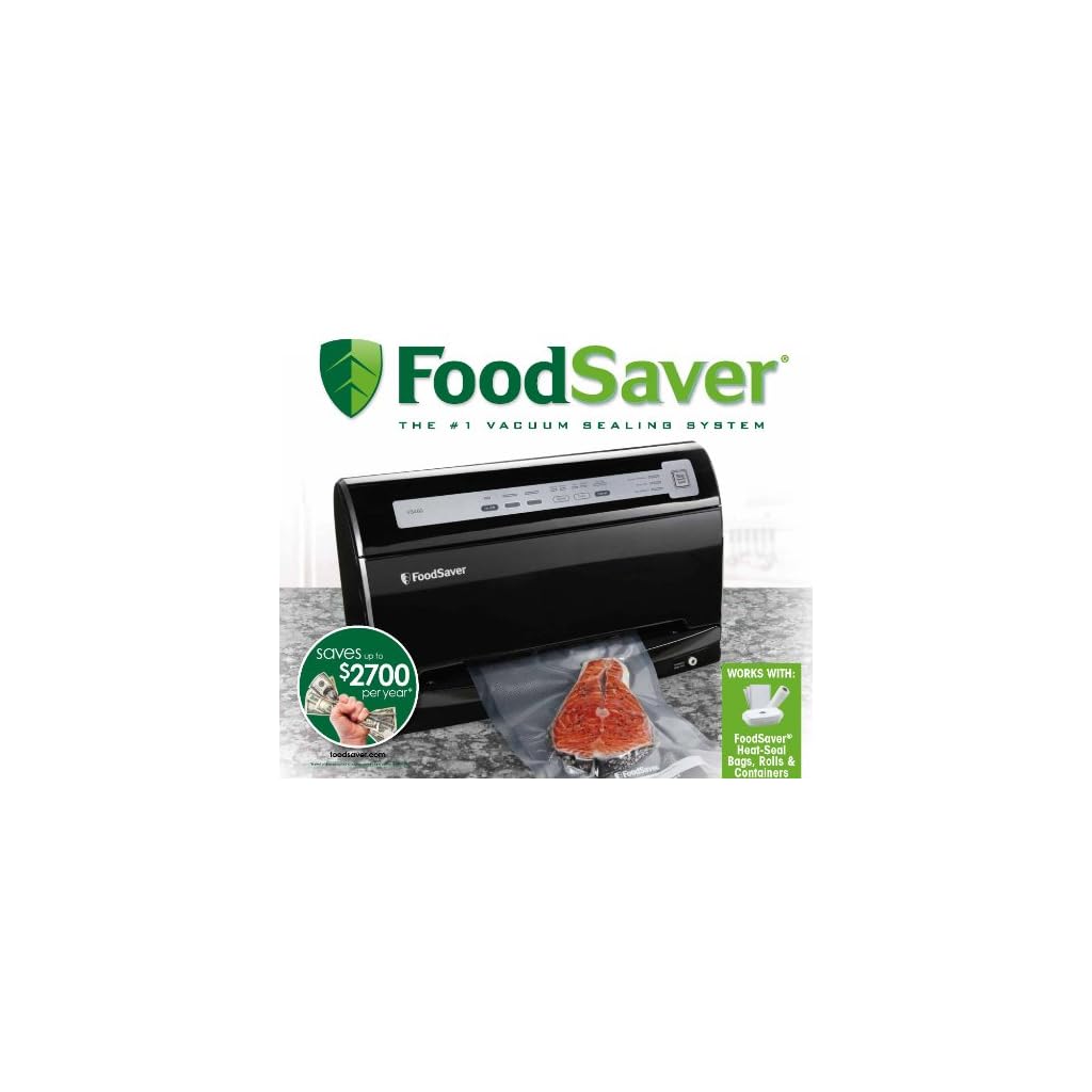 FoodSaver V3460 Automatic Vacuum Sealing System MasterBasser