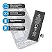 Insten Replacement Battery Compatible with iPhone 5, Insten Replacement Standard Battery with Repair Tool Kits Compatible with Apple iPhone 5 (Model: A1428, A1429)