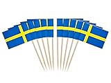 JAVD CYPS 100 Pcs Sweden Swede Toothpick