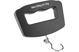 JADPES Practical Mini Scale Electronic Portable Weight Luggage LCD Digital Travel Hanging Hook,