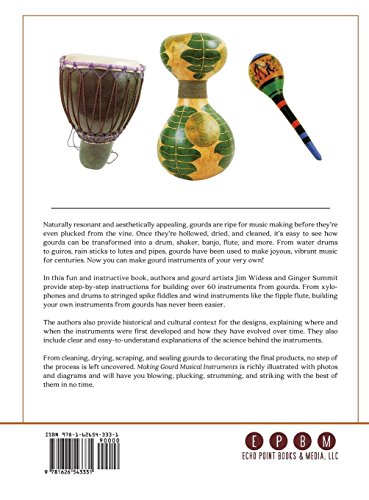 image for Making Gourd Musical Instruments: Over 60 String, Wind & Percussion In