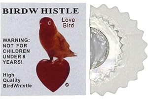 Yahpetes Bird Whistles 2 Pcs Magic Fun Bird Caller Tongue Whistle Warbler Original Magic Tweeting Noisemaker Tricks Gag（2 Pcs）