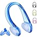 Frienda 4 Sets Swimming Nose Clips and Earplugs Set for Adults and Children