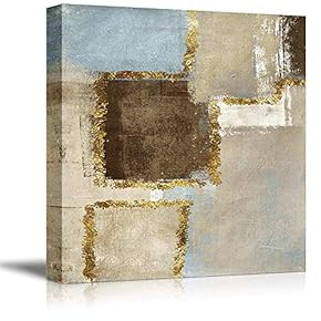 Canvas Wall Art for Living Room,Bedroom Home Artwork Paintings Abstract Picture Ready to Hang - 12x12 inches