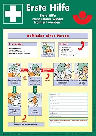 Erste Hilfe Tafel Amazon De Baumarkt
