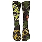 Vintage 3d Dinosaur Compression Socks Soccer Socks