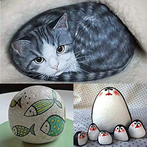 HOMVAN Metallic Marker Pens 12 Colors Markers for Scrapbook DIY Photo Album Wedding Craft Card Making Adult Coloring Books Rock Painting Pottery