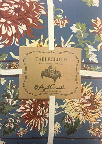 April Cornell Fabric French Country Garden Floral Blooms Tablecloth (60" x 120")