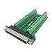 Sysly DB37 D-SUB Male Female 37pin Terminal Breakout PCB Board Screw Adapter (Male)