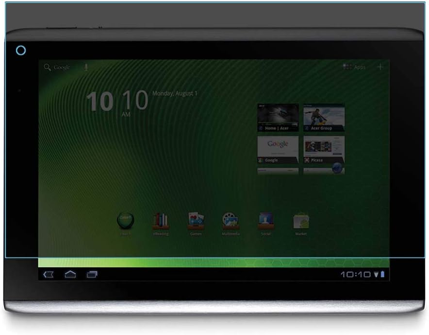 Puccy Privacy Screen Protector Film, Compatible with Acer ICONIA TAB A500 10.1