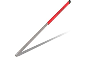 StewMac Fret End Dressing File - Safely Fix Sharp Guitar Frets & Fret Sprout Fast - For Rounding, Shaping, and Smoothing Frets - Professional Luthier Guitar Repair Tool - (1175)